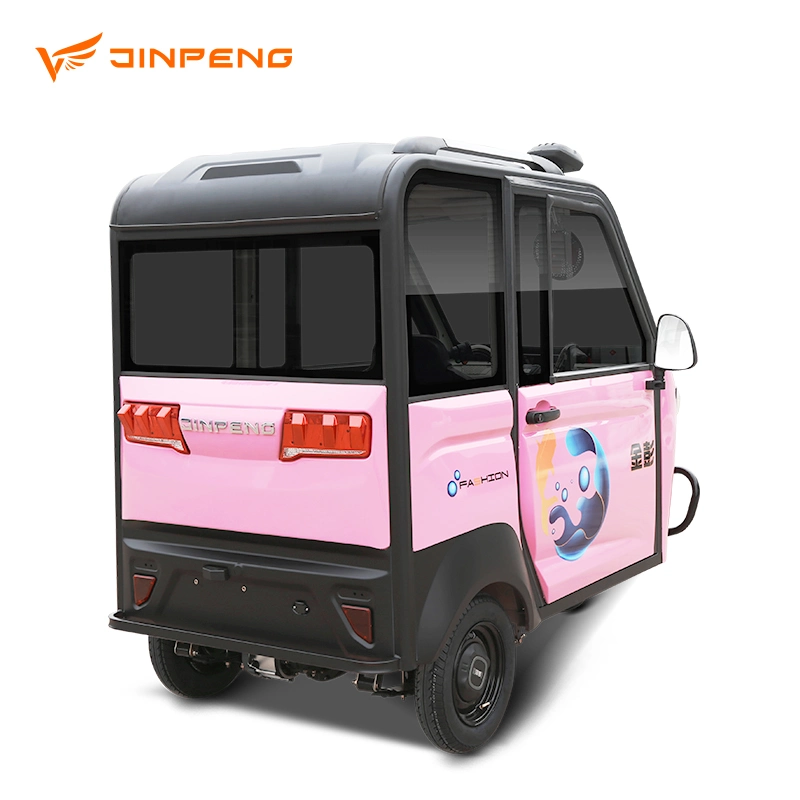 Cheap Price Heavy Passengers Loading Closed Cabin Electric Passenger Tricycle Tuk Tuk