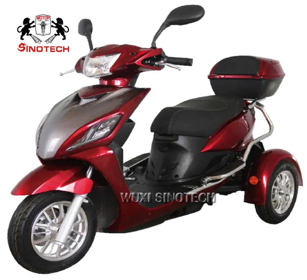 Customizable Motorized Tricycles 60V 500W 3 Wheel Adult Electric Tricycle for Sale