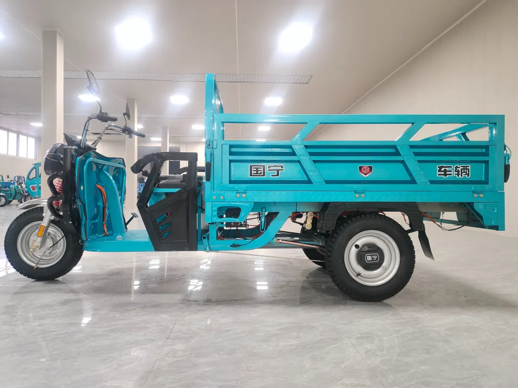 Electric Tricycle Energy Saving with Solar Panel for Cargo Electric Operation Loading