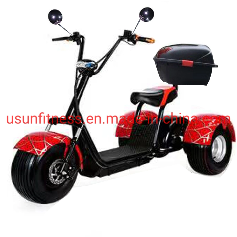 3 Wheels Fat Tire City Coco Electric Scooter E Scooter Motor Bike with CE