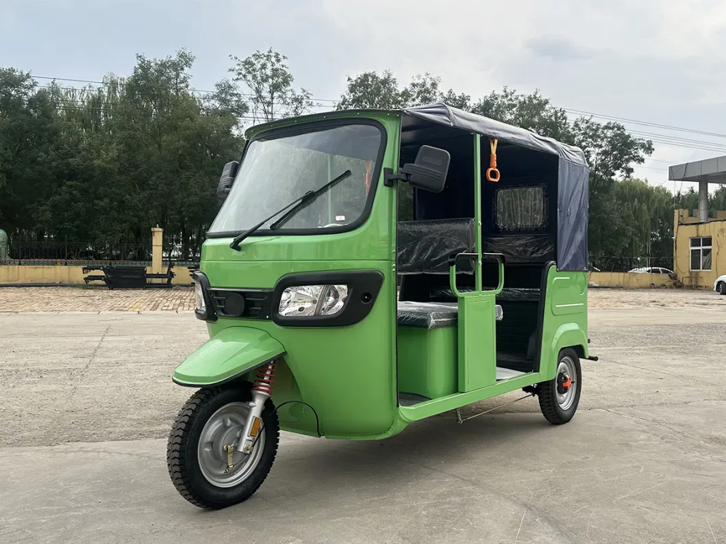 Meidi Factory 2023 Bajaj 100km Long Range Tuk Tuk India Model Passenger Tricycle Motorcycle 3 Wheel Mobility Auto Rickshaw for Sale