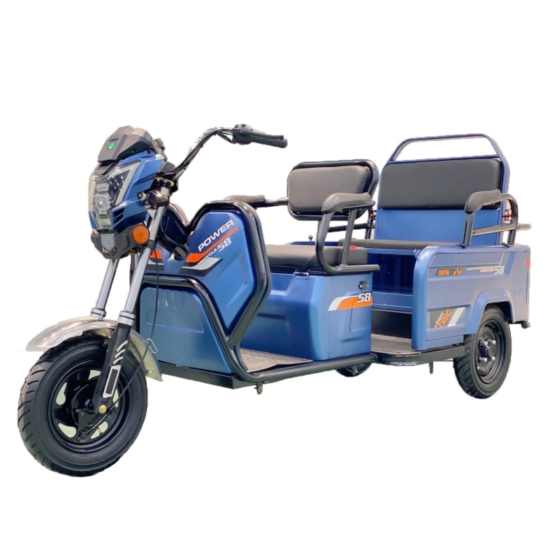 3 Wheel Light Electric Passenger Scooter Tricycle for Adult by EEC Certification