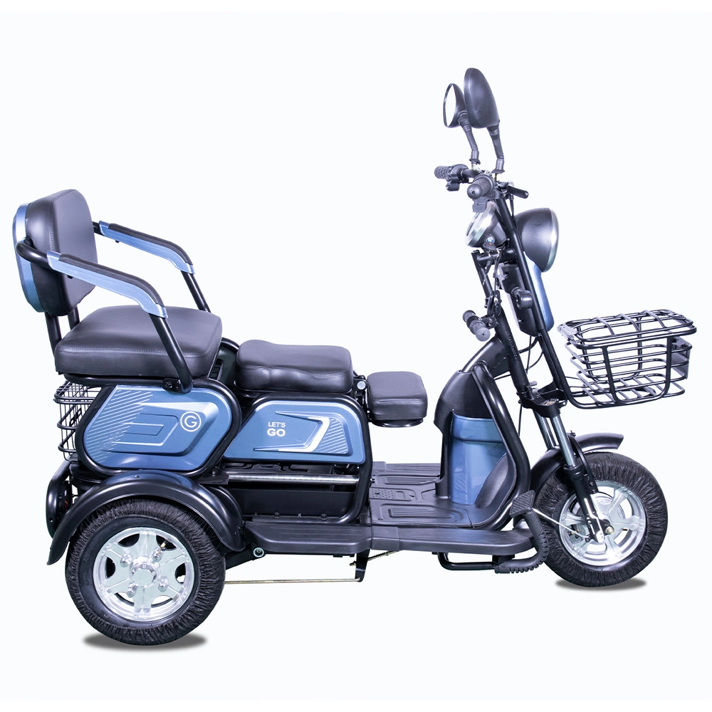 48V/60V/72V 600W/800W Electric Tricycle Auto Rickshaw Mini Trike