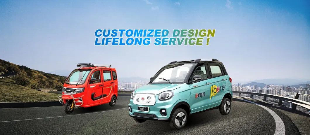 The Newest Electric Tricycle for Cargo No Doors Open Electric Vehicle for 3 Adults with Best Price of China Manufacturer