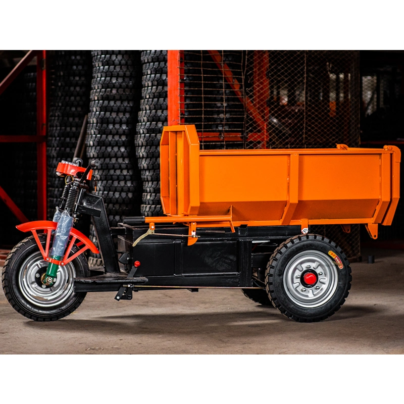 Mini Electric Dumper Cargo Tricycle for Construction Farm with Patent