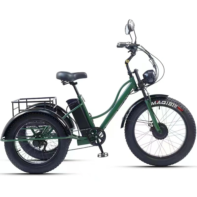 Made in China Practical Three Wheel Electric Bicycle for Seniors Manufacturer and Factory