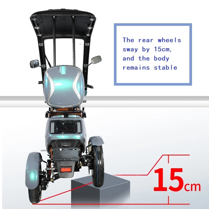 48V60V Cargo Tricycle Best-Selling Electric Tricycle Adults with Lead-Acid Battery and Rechargeable