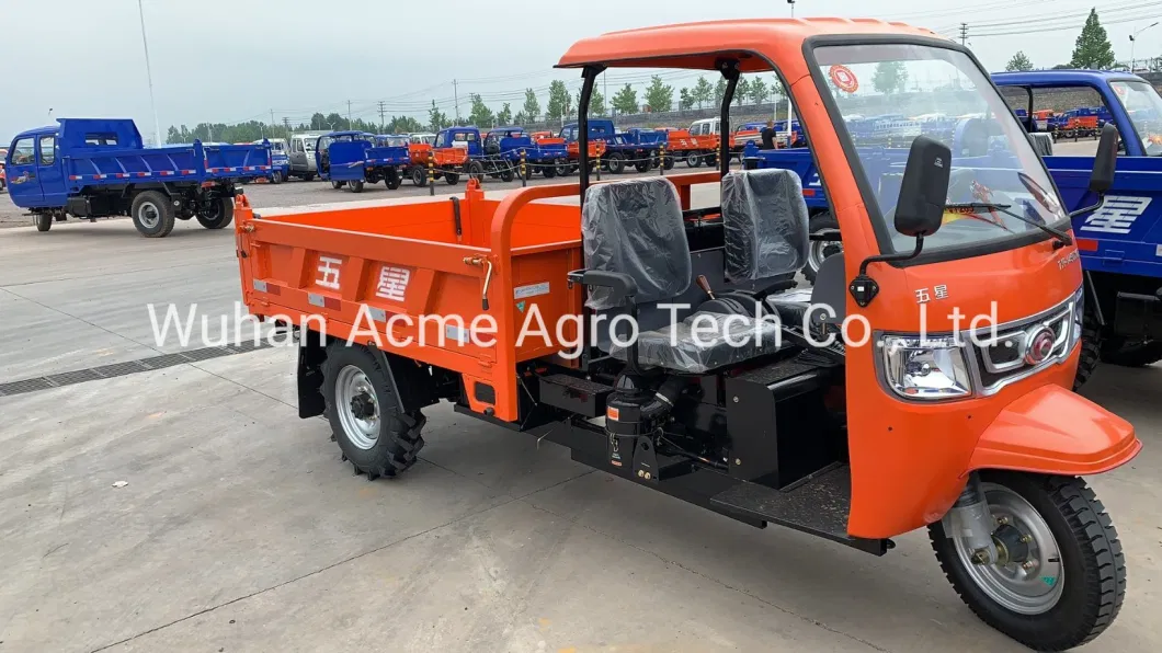 Diesel Self-Discharging Dumper Truck Tricycle for Sale