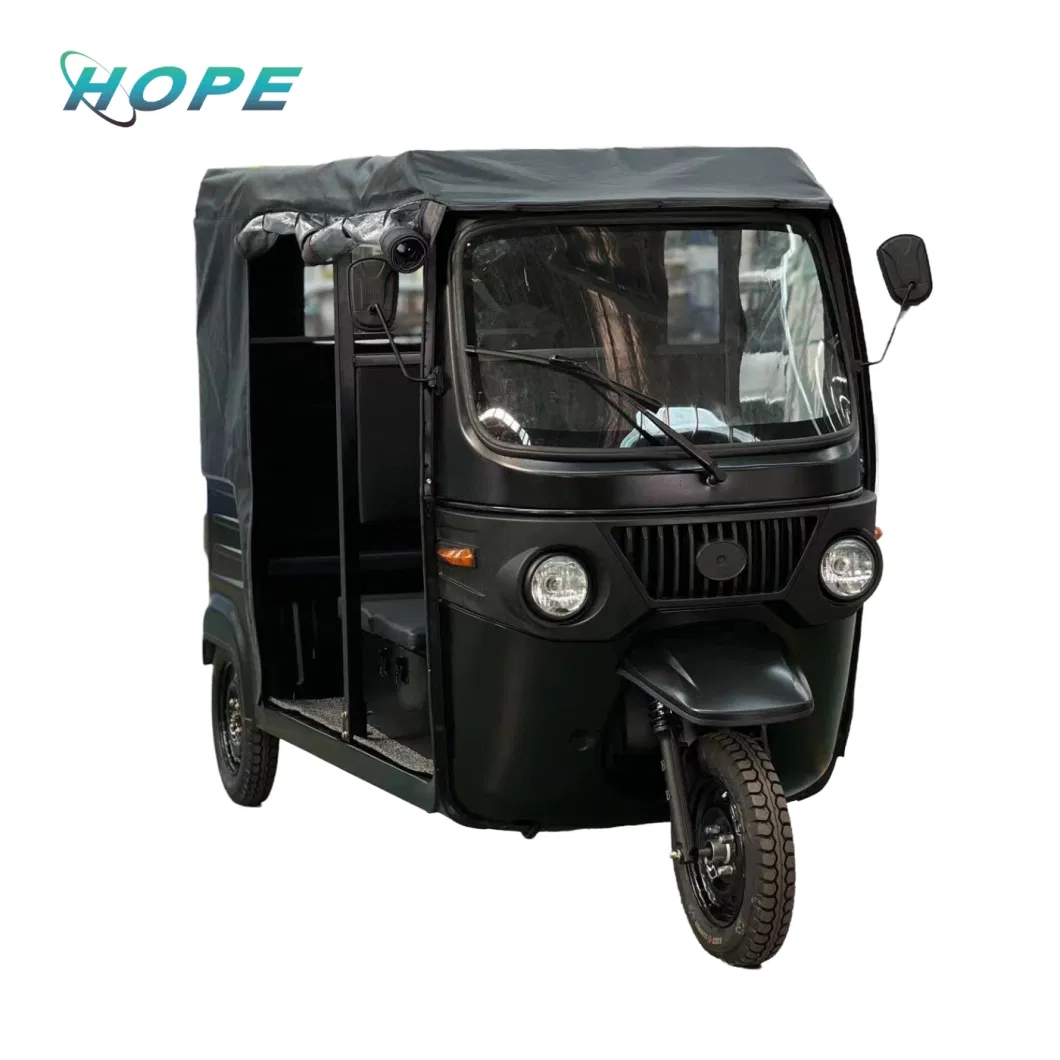 Gasoline Passager Taxi Renting Use 3 Wheel Electric Tuk Tuk Trike