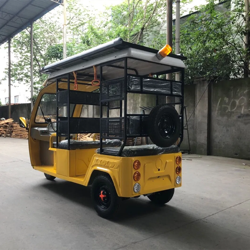 Electric Tricycle Rickshaw 3-4 Passengers OEM Brand