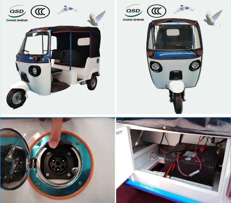 2019 Best Sale Tuk Tuk Taxi Adult Electric Passengers Tricycle