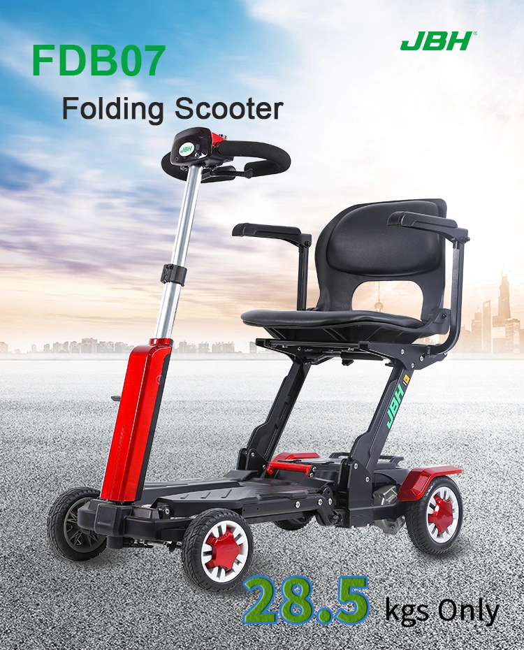 Light Automatic Folded Elder Electric Scooter Tricycle