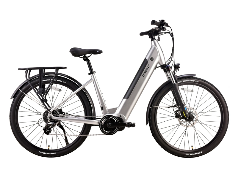 27.5 Inch Adult Ladies Step Through E Bike Urban City 48V 500W Disc Brake Electric Bicycle for Sale