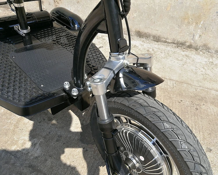 Folding 500W 48V Electric Trike, Adult Electric Tricycle with Big Front Wheel (TC-031)