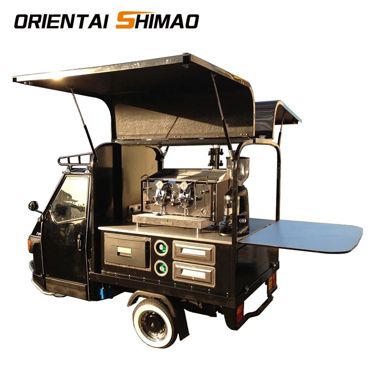 Pedicab Food Cart Tricycle Food Cart Electric Mobile Food Truck for Sale