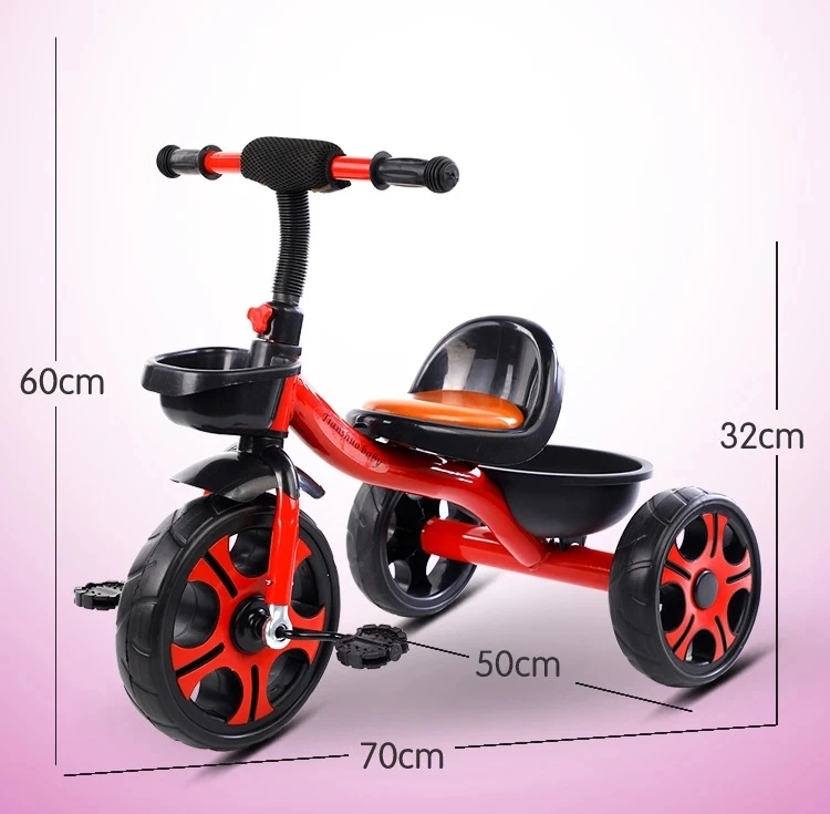 High Quality Kids Tricycle Three Wheel Bike for Children Children Indoor and Outdoor Exercise