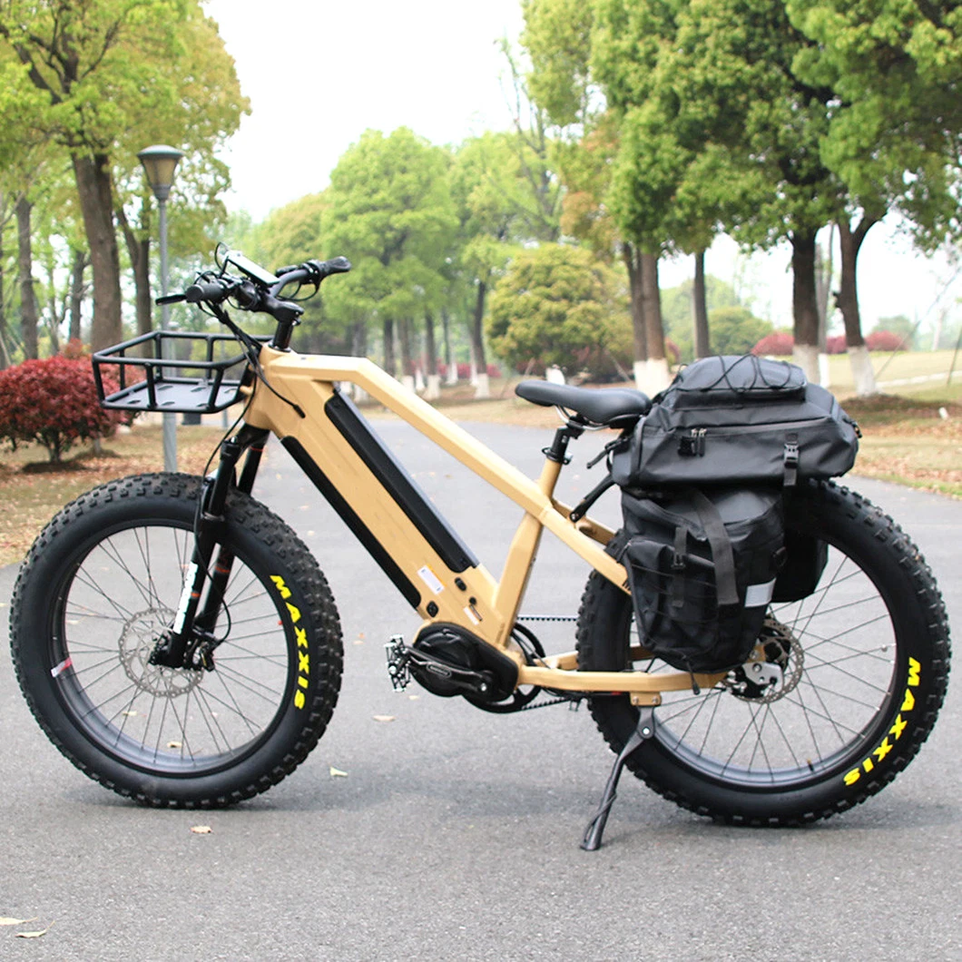 Rohloff 14 Speeds Belt Drive E-Bike 1000W MID Motor Dual Battery Fat Tire off Road Electric Dirt Bike