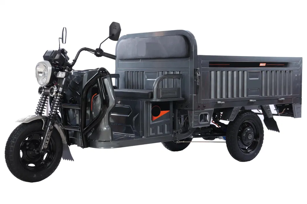 Low Price 2 Seat 3000W Hub Motor Heavy Load 3 Wheel Delivery EV Motorcycle Cargo Powerful Adult Rechargeable Electric Tricycle