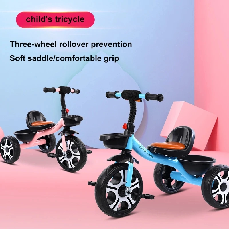 High Quality Kids Tricycle Three Wheel Bike for Children Children Indoor and Outdoor Exercise