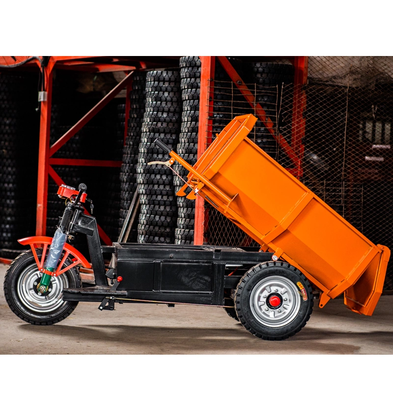 Mini Electric Dumper Cargo Tricycle for Construction Farm with Patent