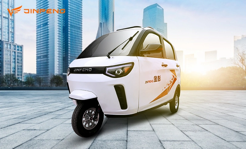 Jinpeng Zm Passenger Closed Design Taxi Use Factory Price Electric Tricycle