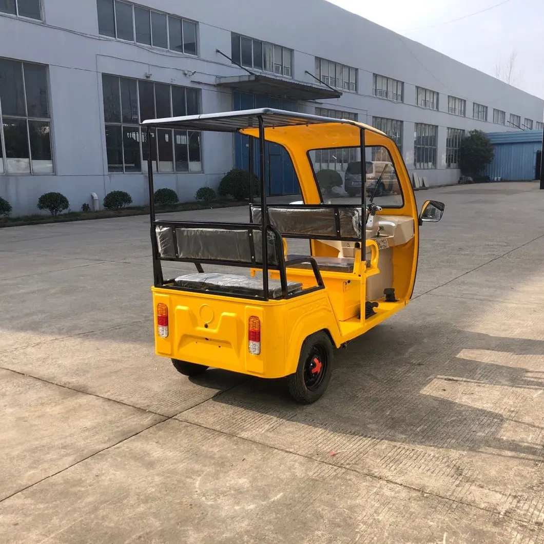 Electric Tricycle Rickshaw 3-4 Passengers OEM Brand