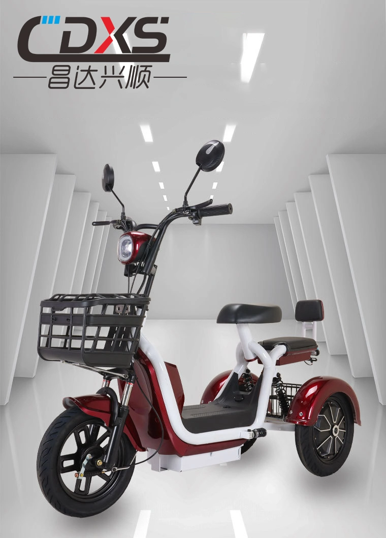 Compact Lady Electric Tricycle for Home Use