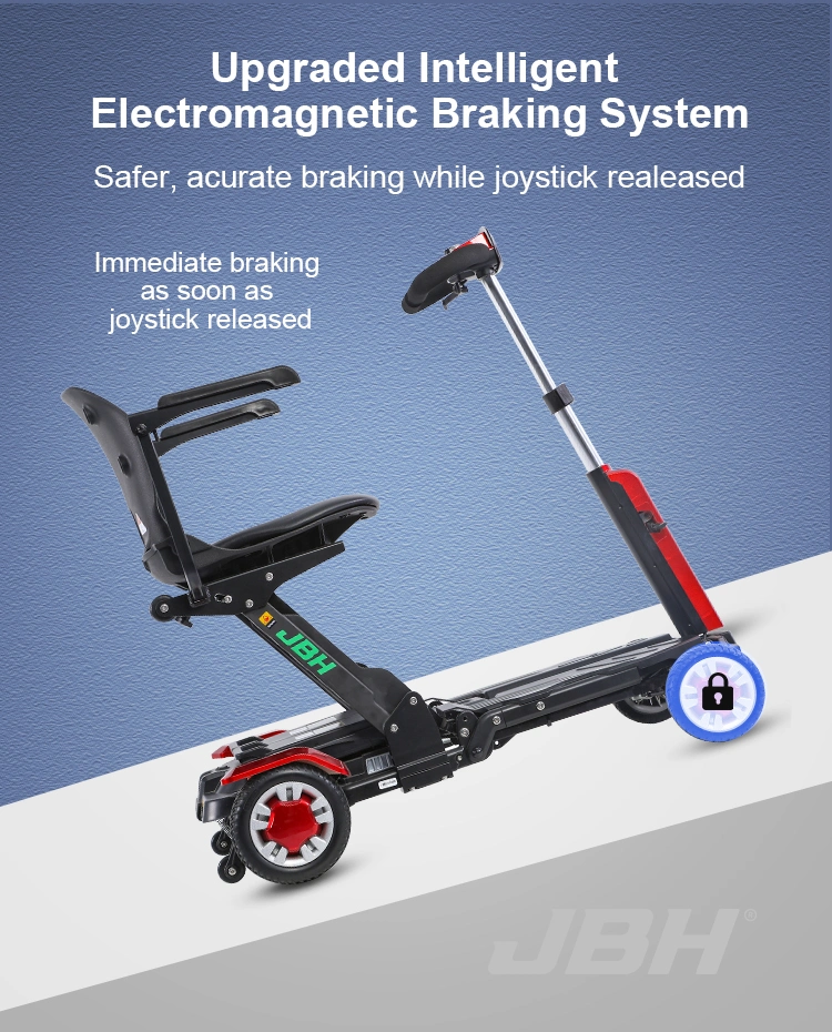 Light Automatic Folded Elder Electric Scooter Tricycle