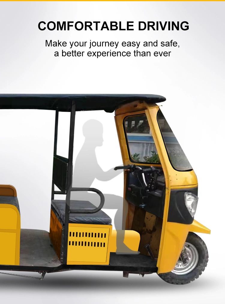 2024 Convenient Cargo Tricycle 3 Wheels for Disabled Mobile Rikshaw Electric Tricycle Scooter with CE Certification