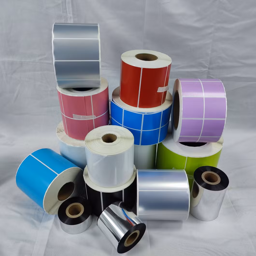China Manufacturers 45mm*300mm Sticker Labeling Marking Printer Self Adhesive Sticker Labels