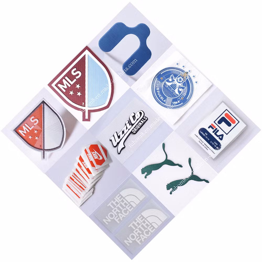 Factory Direct Custom Brand Logo Heat Transfer Print Label for Clothing Tags