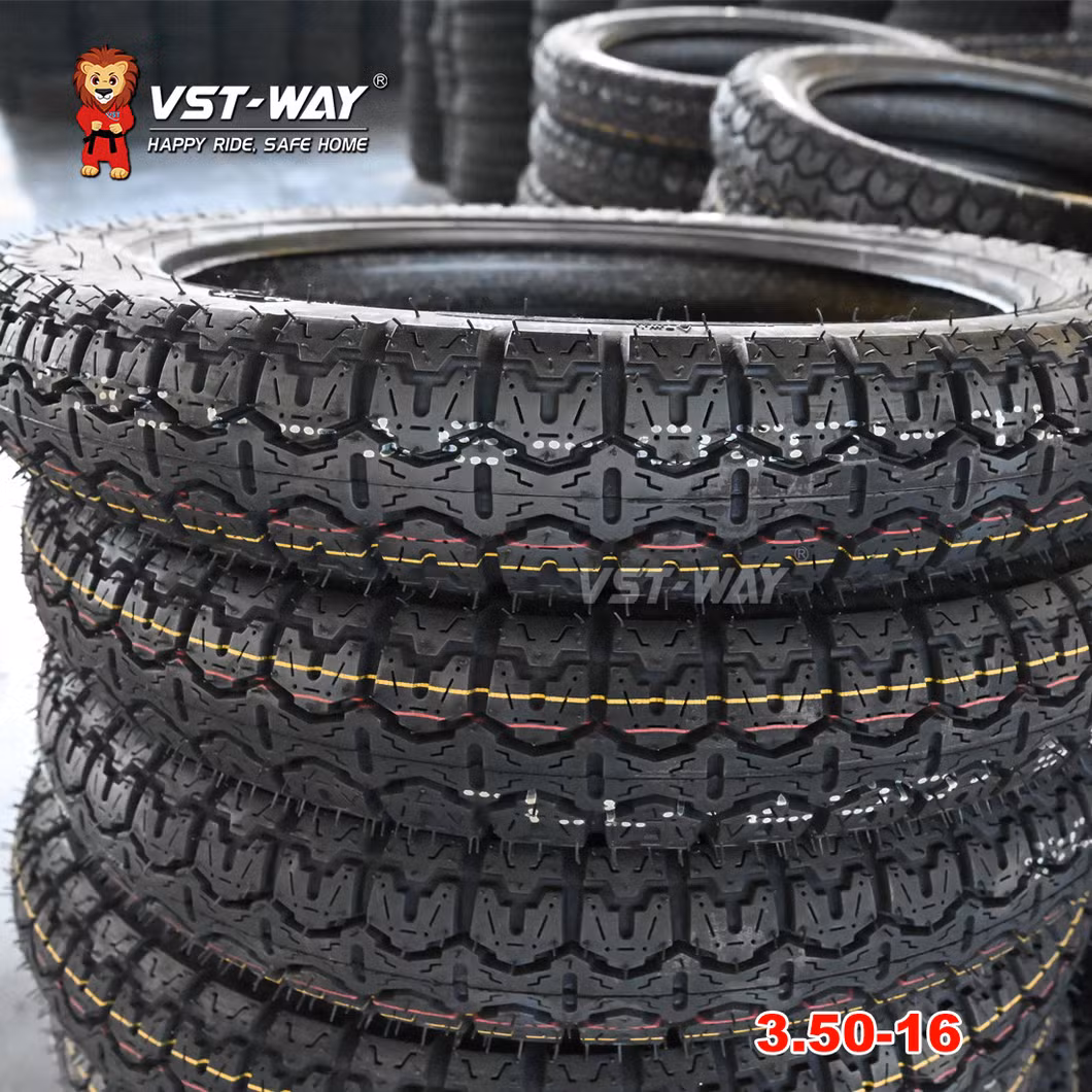 Motorcycle Tire 16*3.50 3.50-16 Deep-Tread Pattern High Rubber Tires