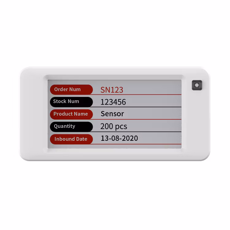 Inewtag 2.6 Inch Electronic Shelf Label Epaper ESL Etiqueta De Precio Digital Price Tag for Supermarket