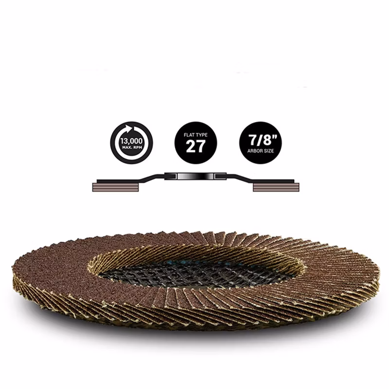 5 Inch Flap Disc Vsm Cutis Grinding Wheel Sand Cec 125mm T29 Diamond Flower Supplier