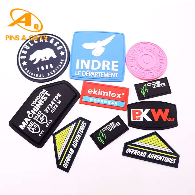 Customized Curved Bottle Stickery Tags for Perfume Brand Decorative Make Bike Nameplate Sticky Metal Label