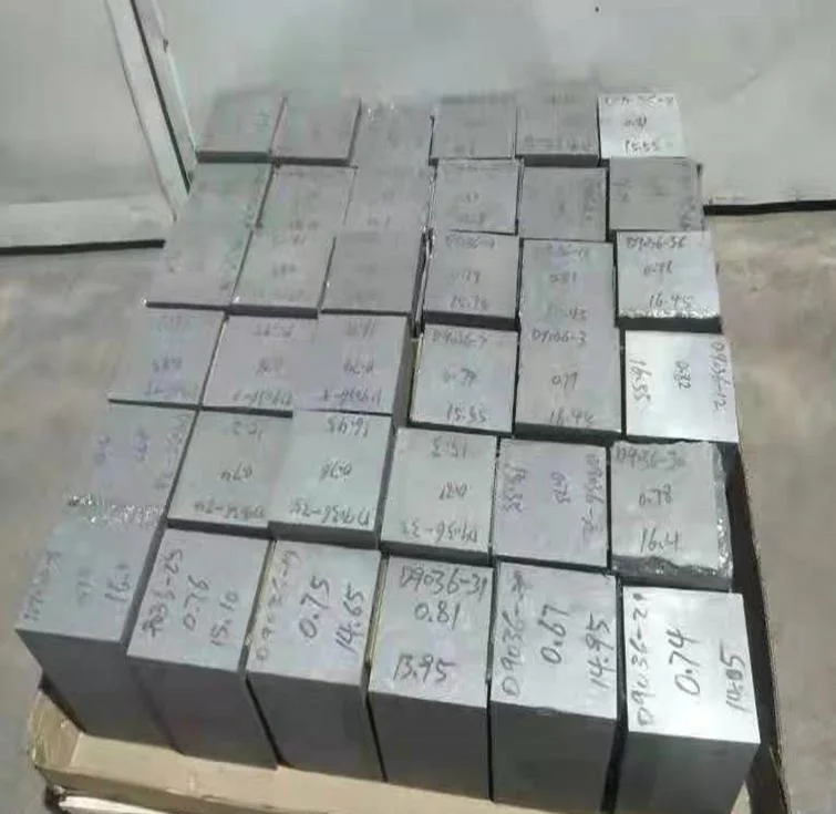 Si Silicon Ingot Raw Material High Purity 99.95% 99.7% Silicon Material Elemental Silicon Particles Si553 Round Blanks Non-Ferrous Metal Block Si Silicon Ingot