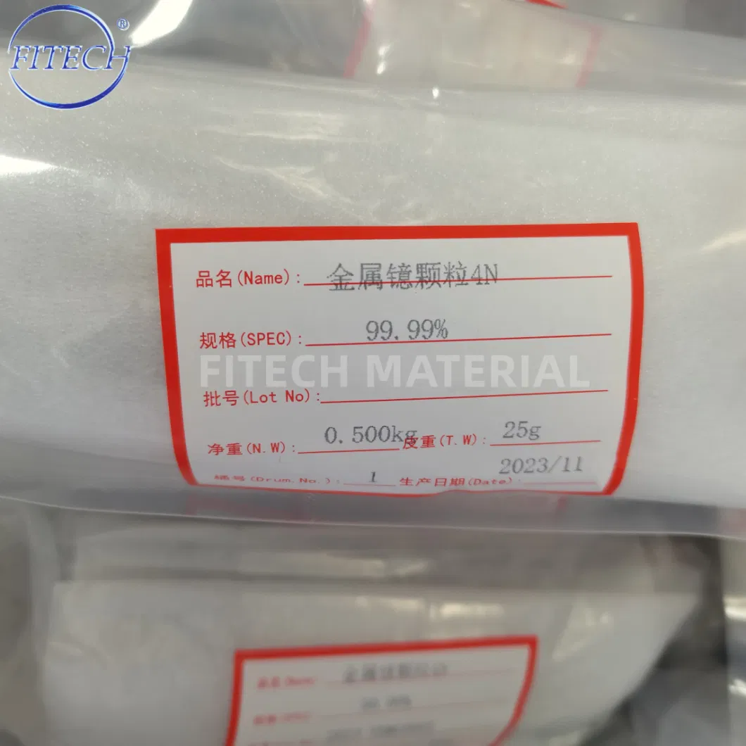 High Purity 99.9%Min Ytterbium Metal Granule