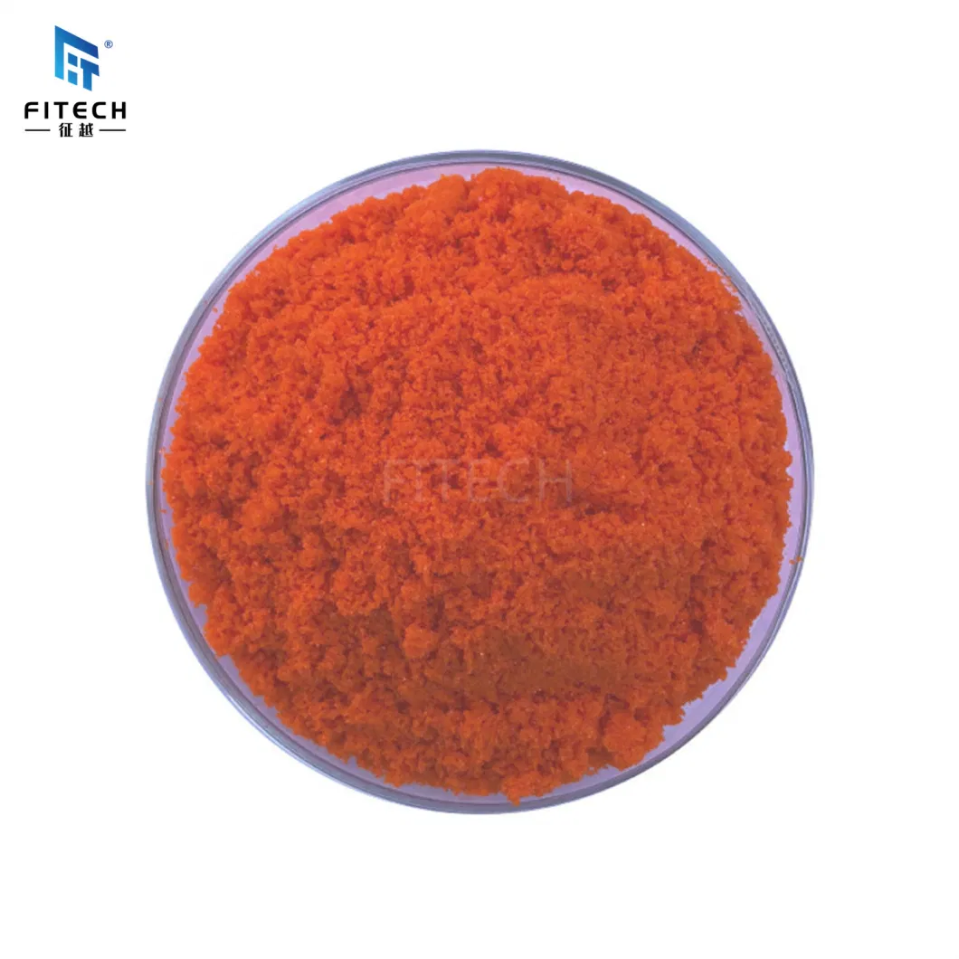 Red Color Powder Shape Rare Earth Nitrate Products 16774-21-3 Cerium Ammonium Nitrate