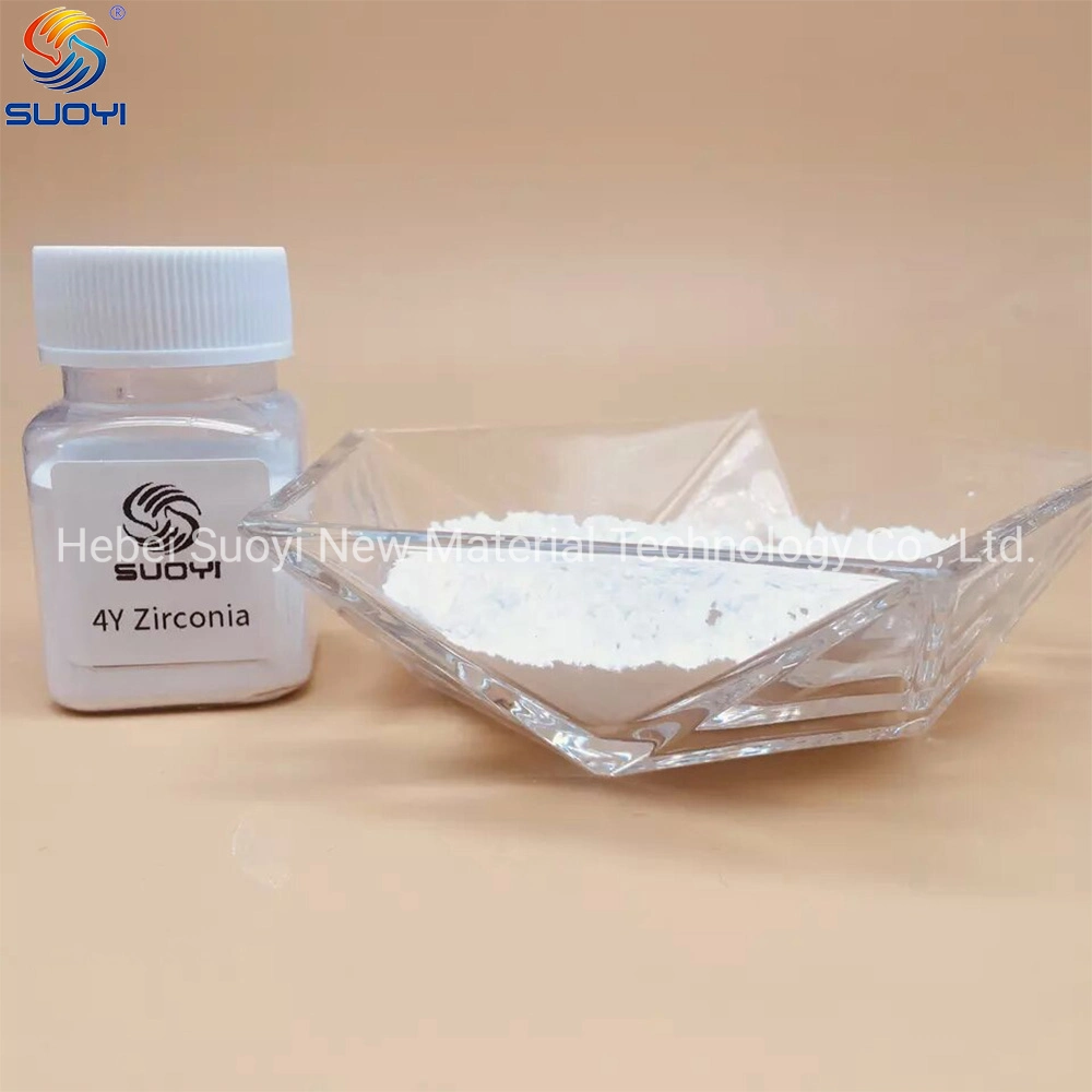 Suoyi China Manufacturer 99.9% 30-50nm Nano Zirconia Zirconium Oxide Zro2 Powder D Print Zirconium Dioxide