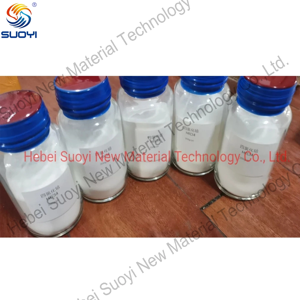 Hafnium Tetrachloride Hfcl4 CAS 13499-05-3 Used for Semiconductor and Optical Material