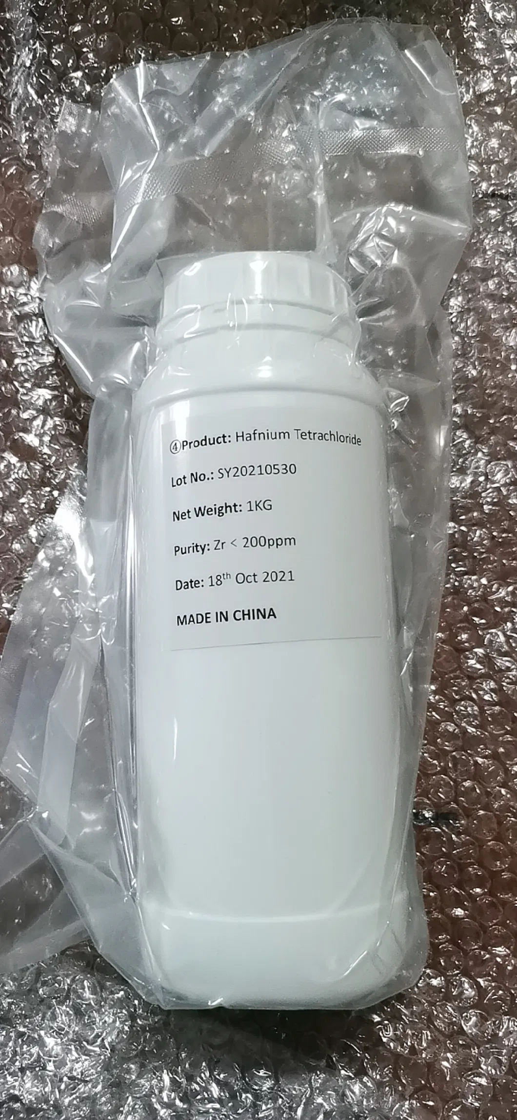 Sy High Quality Factory Directly Sale Price Hafnium Tetrachloride Hfcl4 White Powdercas 13499-05-3