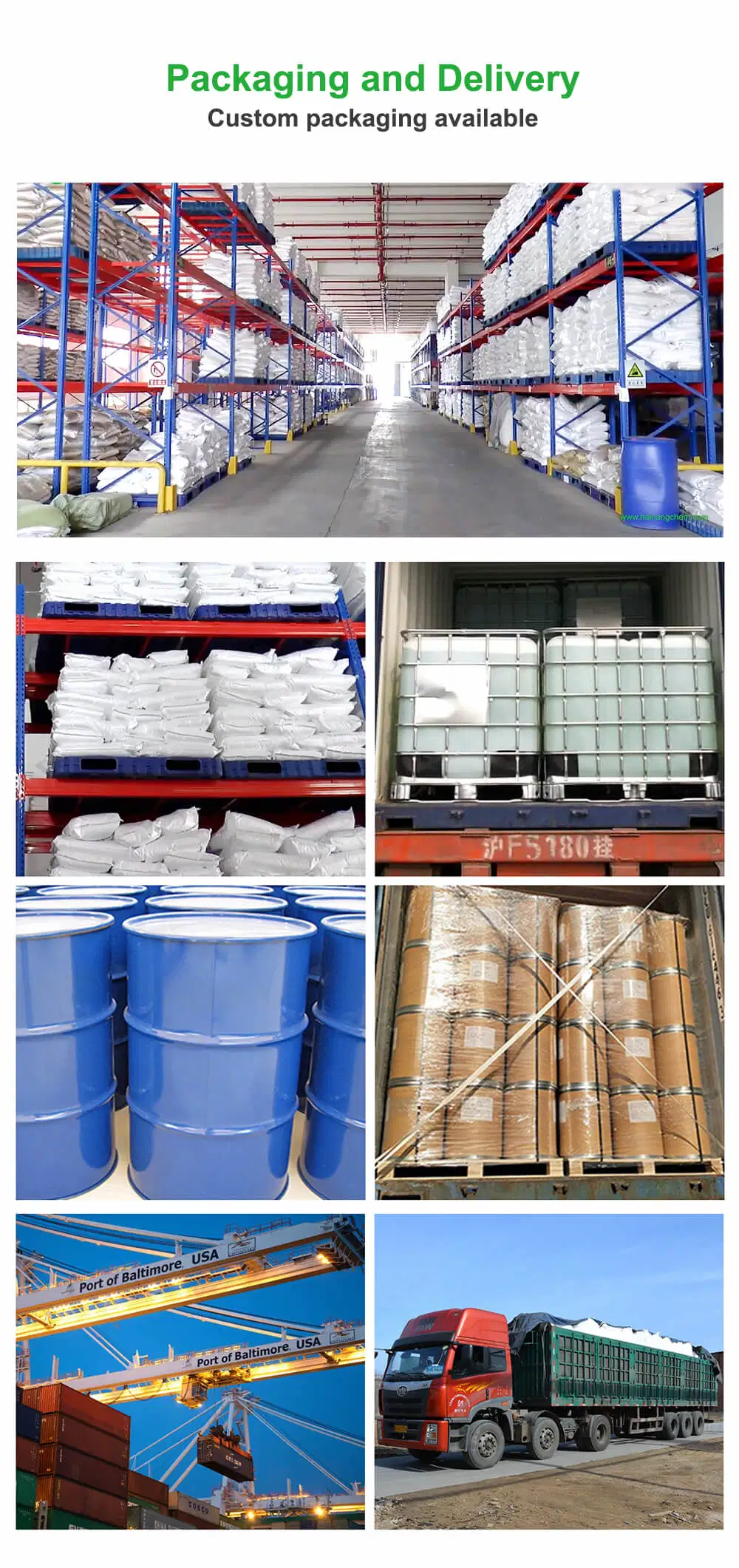 Zirconium Oxychloride CAS 7699-43-6 Haihang Industry