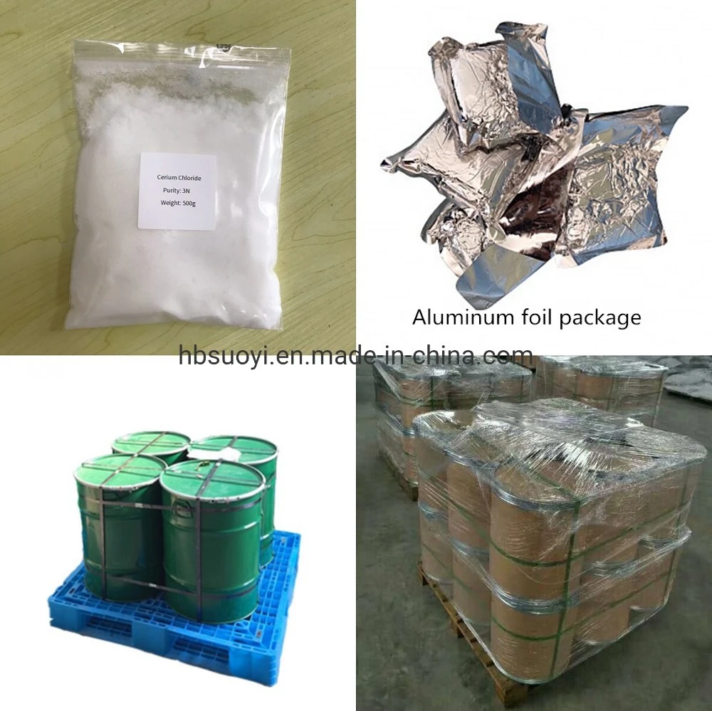 High-Quality Rare Earth Chloride Cerium Chloride Cecl3 7H2O Crystal for Preparation of Metal Cerium