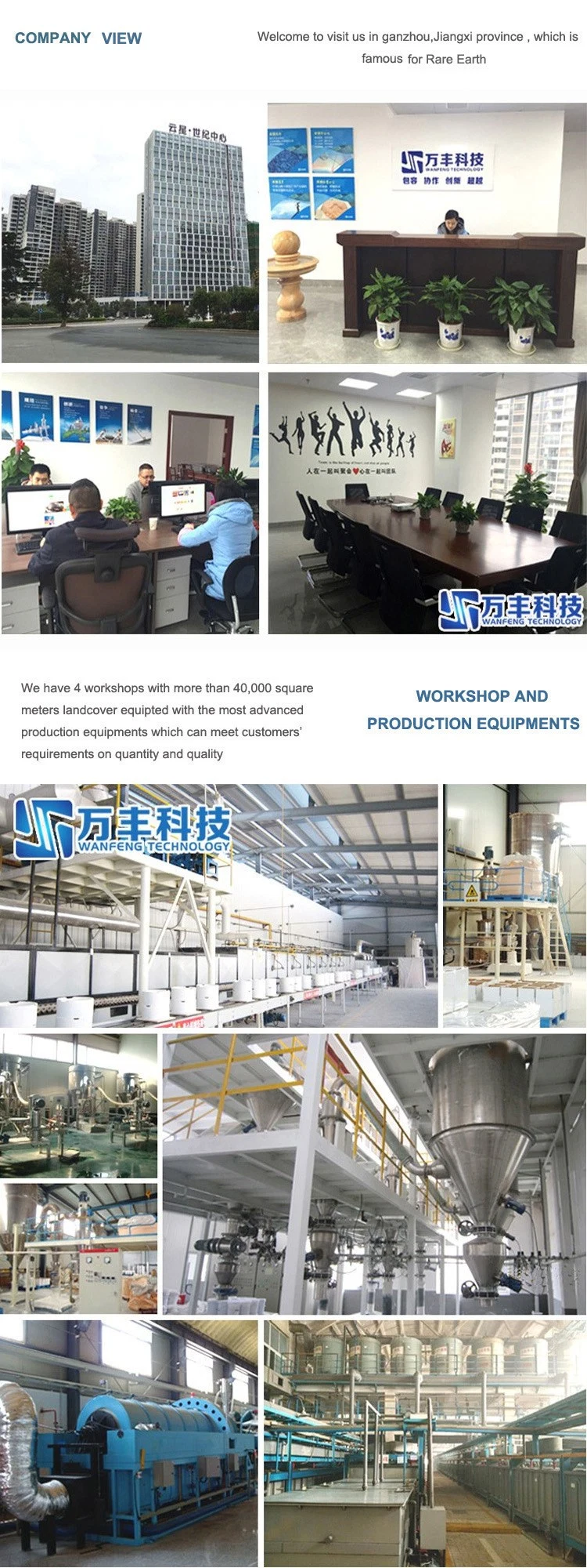 Factory Supplying Rare Earth Cerium Oxide CEO2 Polishing Powder