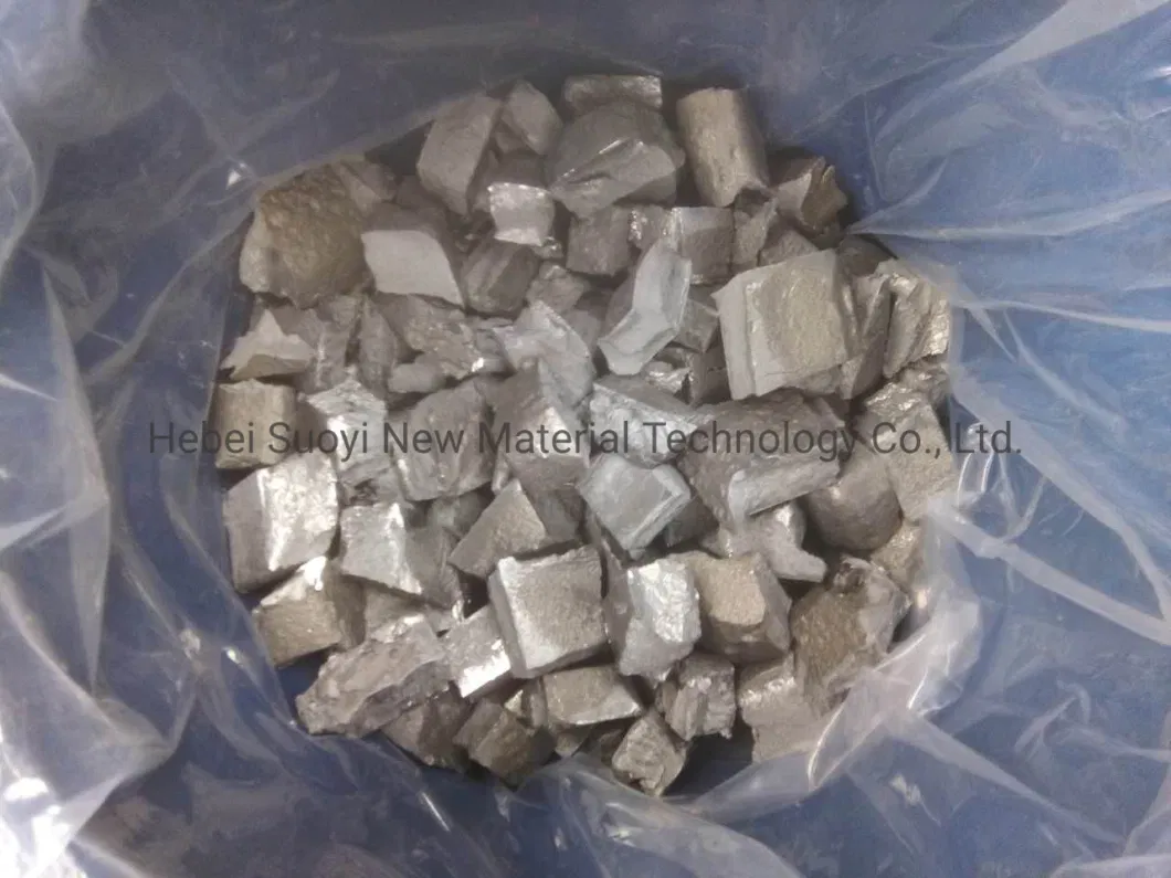 Suoyi 99.9% Lanthanum Metal Lump Metal Lanthanum La Ingot CAS No. 7439-91-0