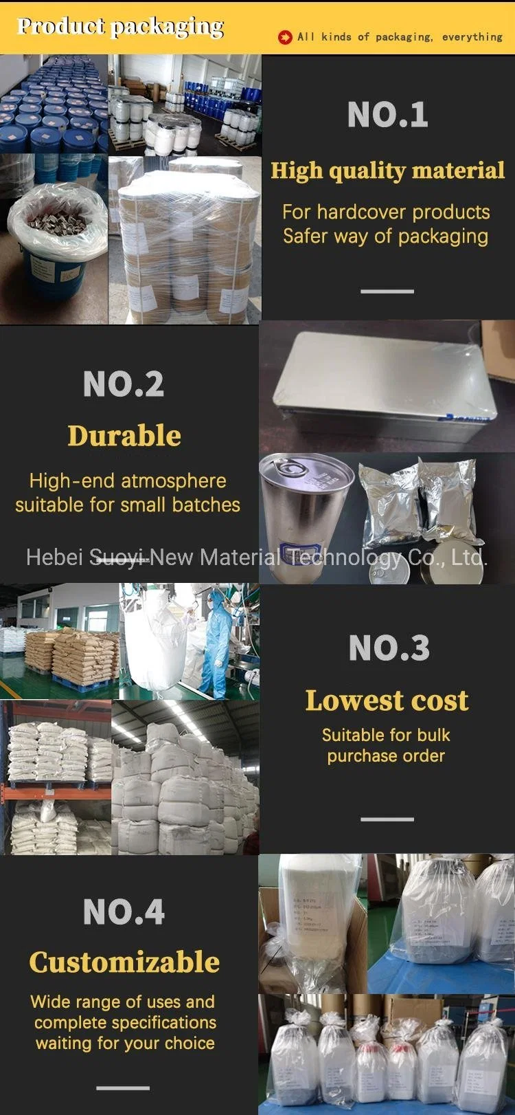 China Suoyi Supply 99.5%-99.9% Grade Holmium Metal Ho CAS 7440-60-0