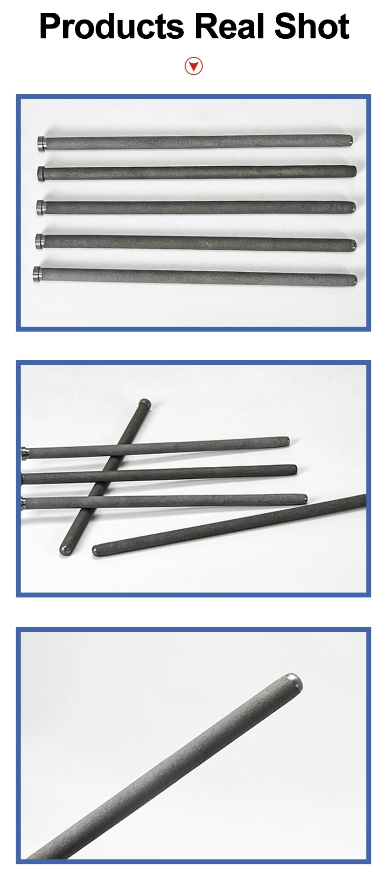 High Pure 99% Si3n4 Silicon Nitride Thermocouple Protection Tube