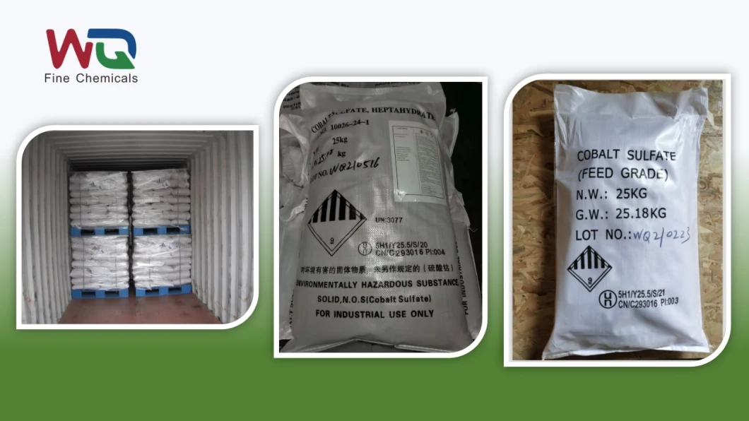 CAS No 10026-24-1 21%Min Cobalt Sulphate