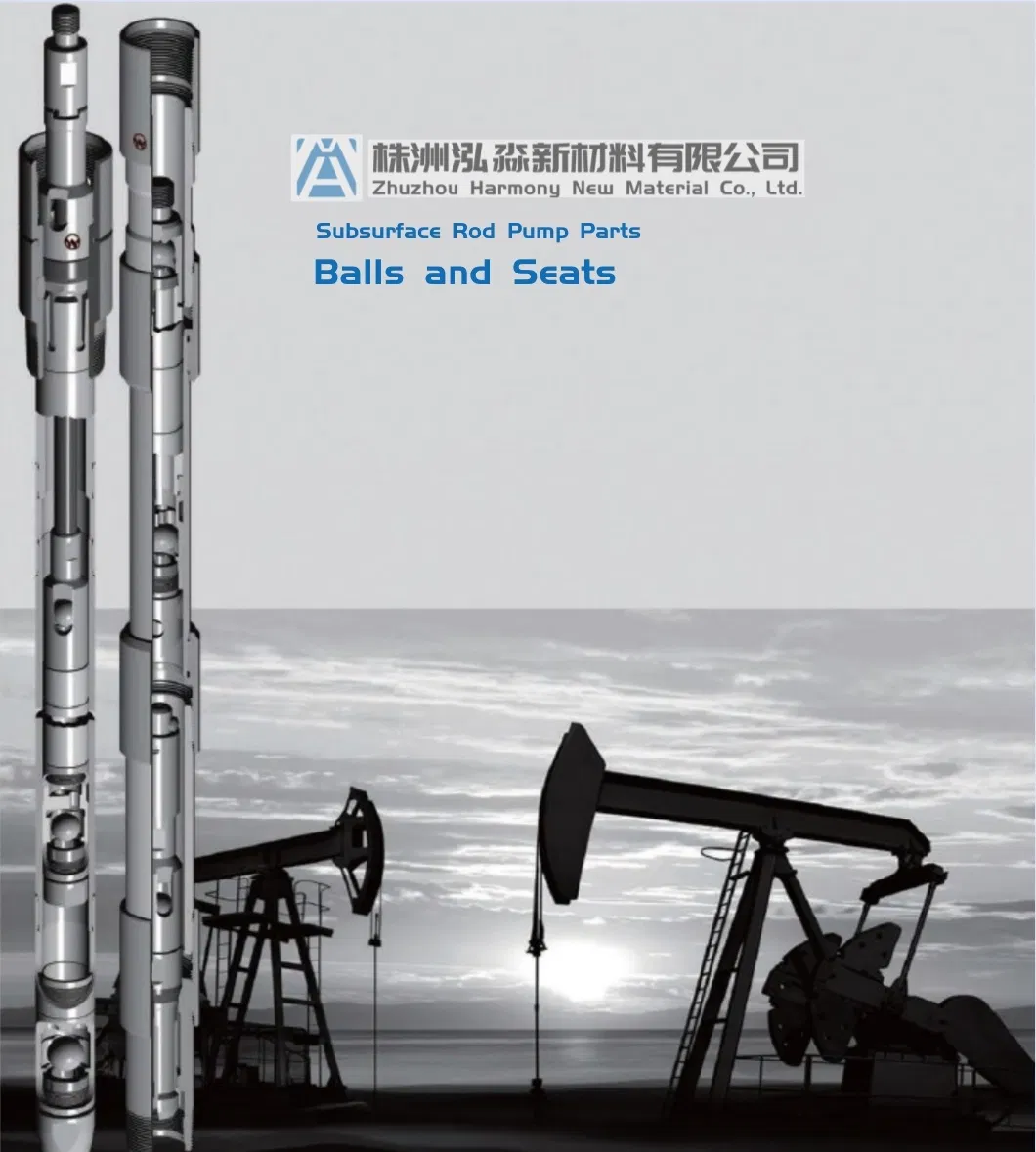 Tic/Zro2/Si3n4 Co/Ni Alloy Stainless Steel Tungsten Carbide API Standard Balls and Seats