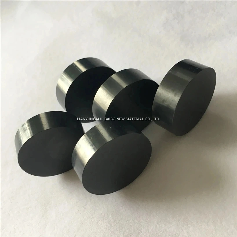 Gas Pressed Sintered HPS High Hardness 80*10mm Black Ceramic Plate Silicon Nitride Si3n4 Disk